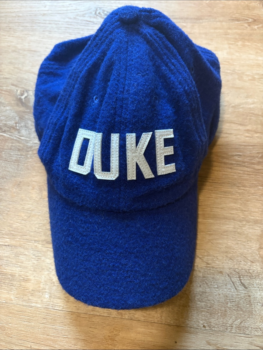 Vintage Nike Duke Blue Devils Heritage 86 Wool Relaxed Hat Medium